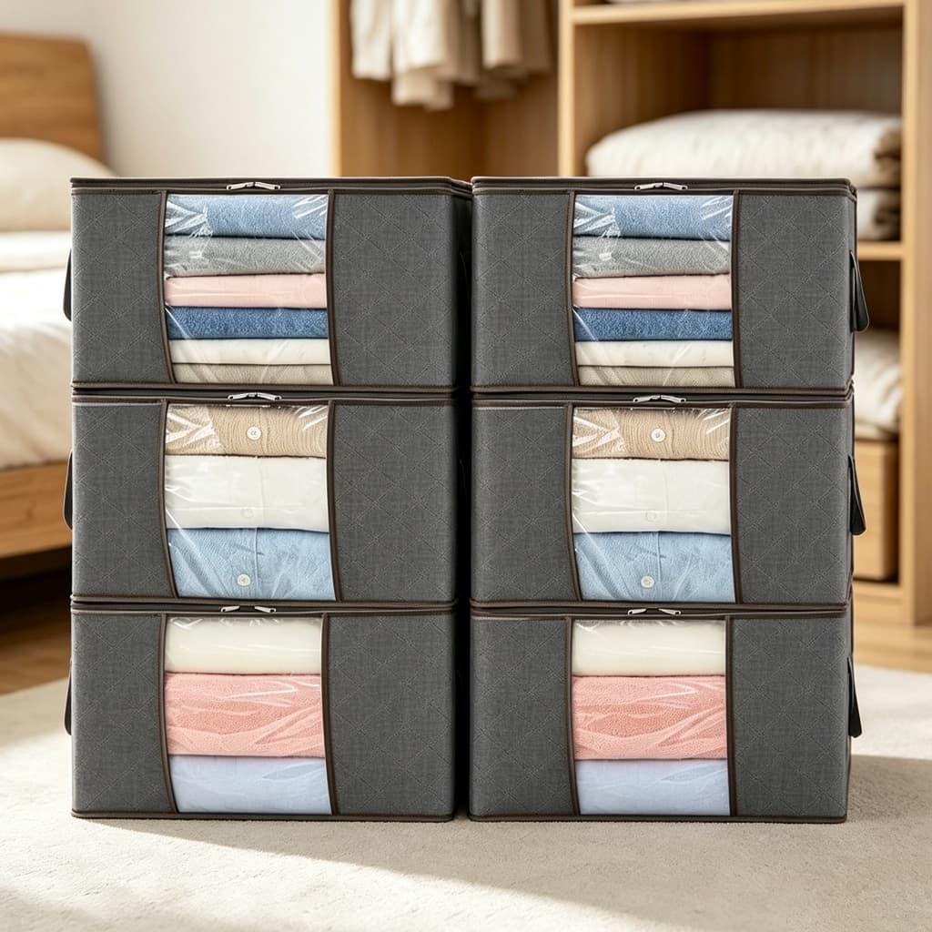 Caixa Saco Organizador Grandes Edredom Casaco Guarda Roupa para Home Organizers Wardrobe Organizers