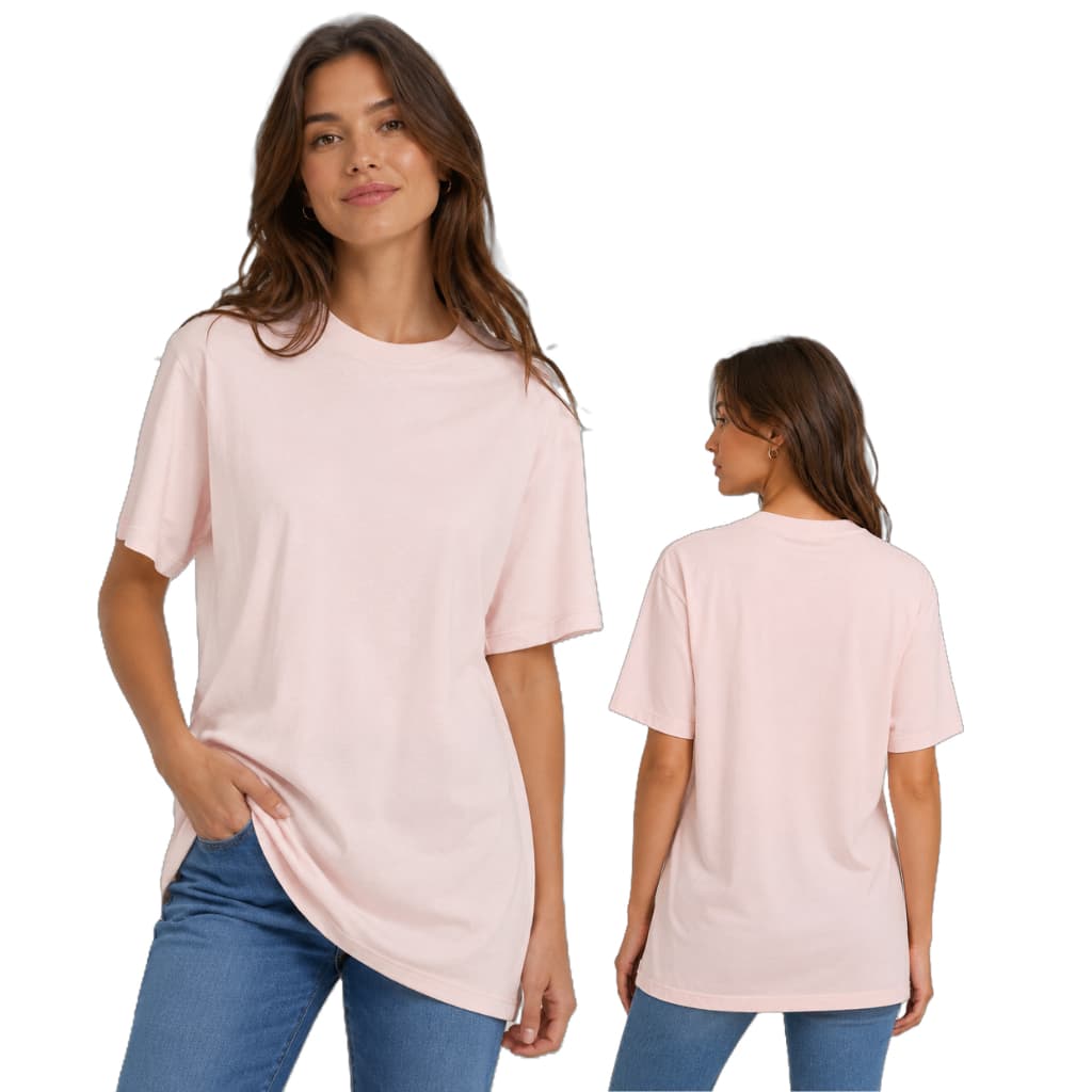 KIT 2 ou 1 Blusa Feminina Alongada 100% Algodão Camisetão Academia Fitness