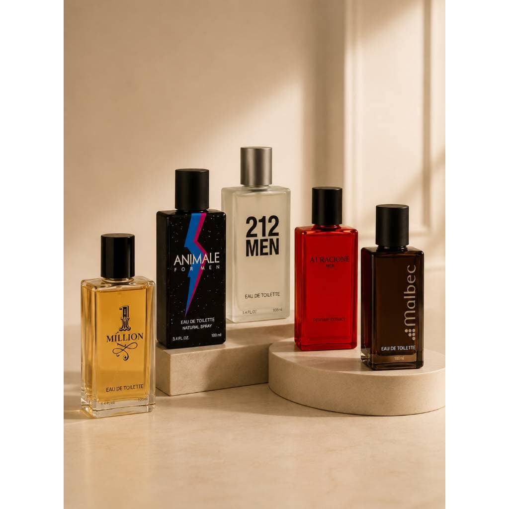 kIT 5 PERFUMES MASCULINO IMPORTADO 100ML