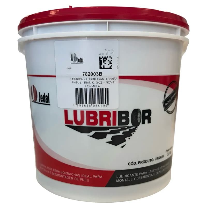 Pasta Montagem Pneu 3kg Lubribor Borracharia Lubrificante