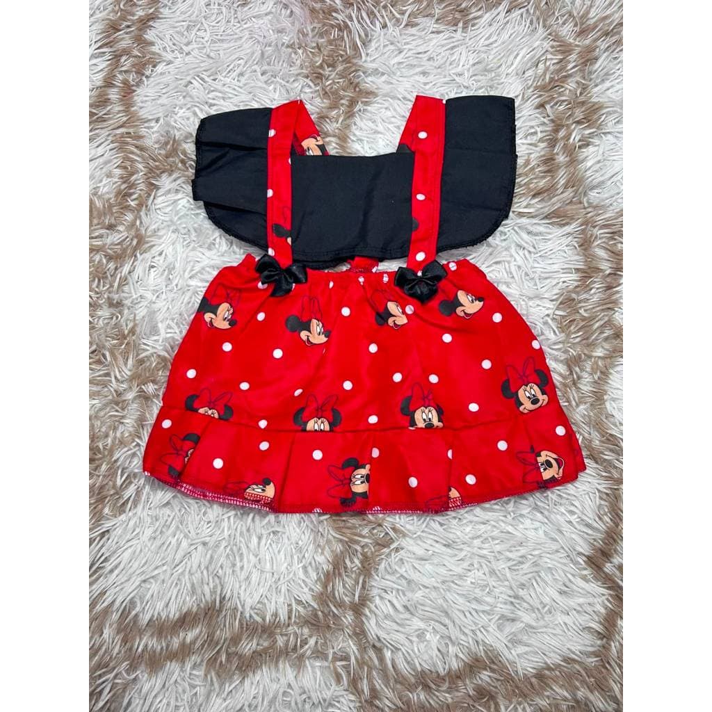 Vestido Mesversario Minnie - 1 a 11 Meses