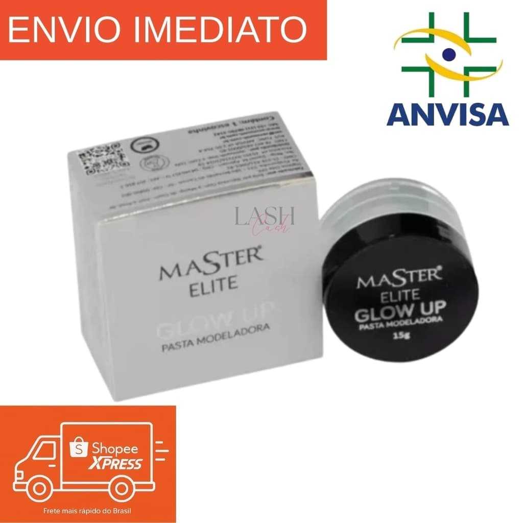 PASTA MODELADORA PARA SOBRANCELHAS - GLOW UP - MASTER ELITE - 15G