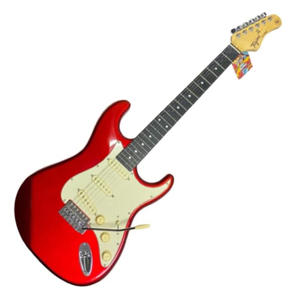 Guitarra Elétrica Tagima Stratocaster TG-500 Vermelha C/ Ponte Tremolo