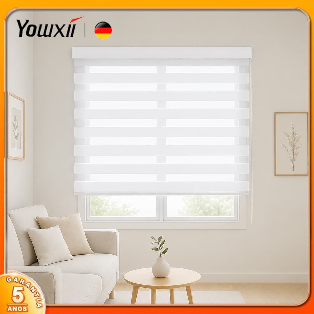 Yowxii Branco Múltiplos Espessada Persiana Para Quarto Persiana Cortinas E Persianas Alemãs