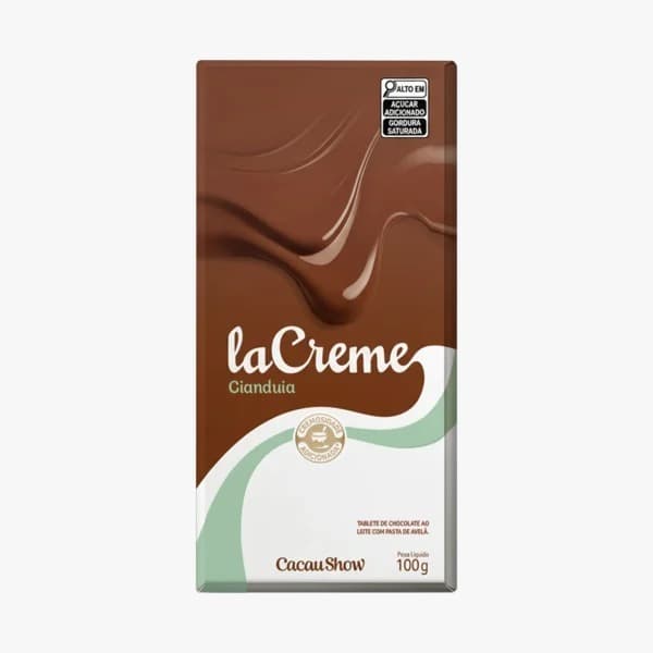 LACRE GIANDUIA CHOCOLATE CACAU SHOW 100G