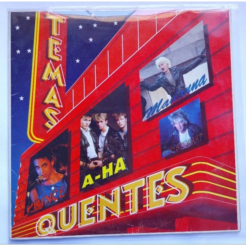 LP Disco de Vinil Temas Quentes A-HA Madonna Prince