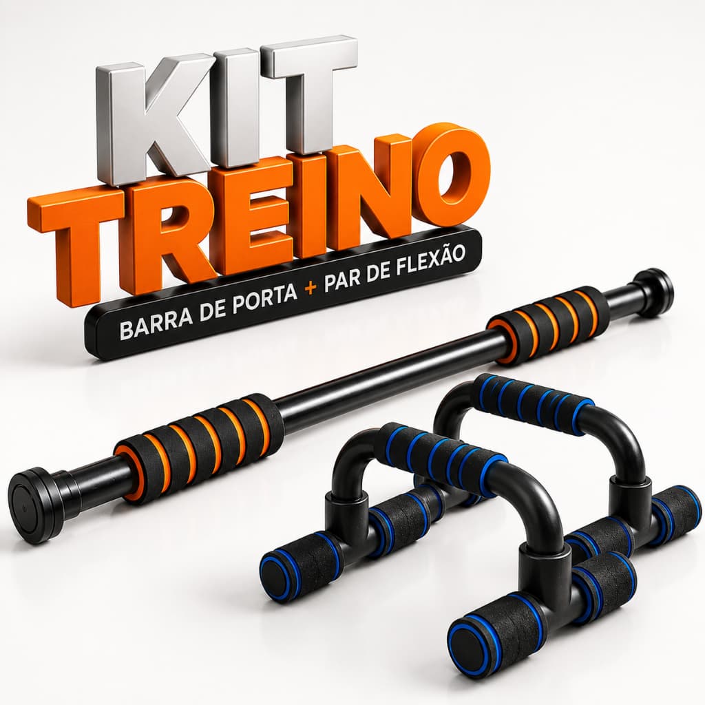 Barra Fixa De Porta Movél Para Exercícios Flexão de Barra Ajustavél 60 a 100cm + Barra De Flexão