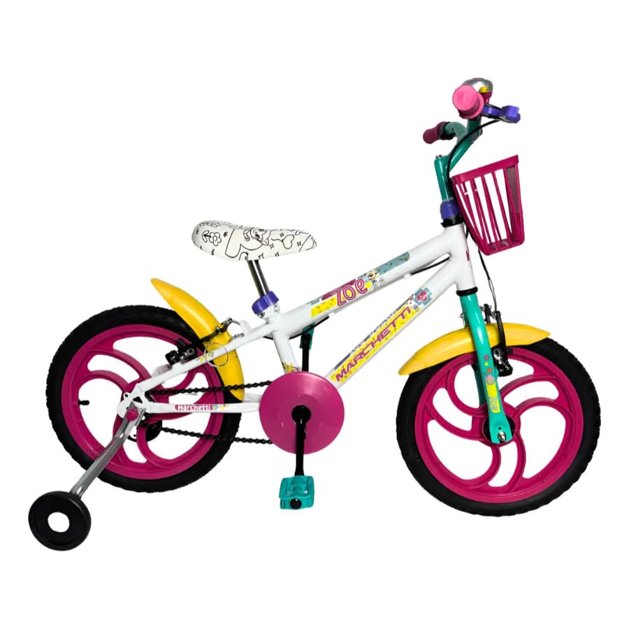 Bicicleta Infantil Bike aro 16 Criança Rodinha Menino Menina 3 a 9 anos