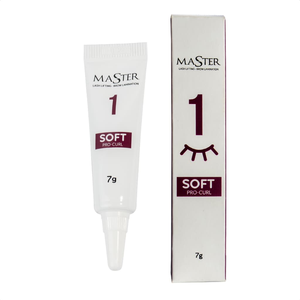 Lash Lifting e Brow Lamination Master Soft Curl Pocket 7g Passo 1 Uso Profissional