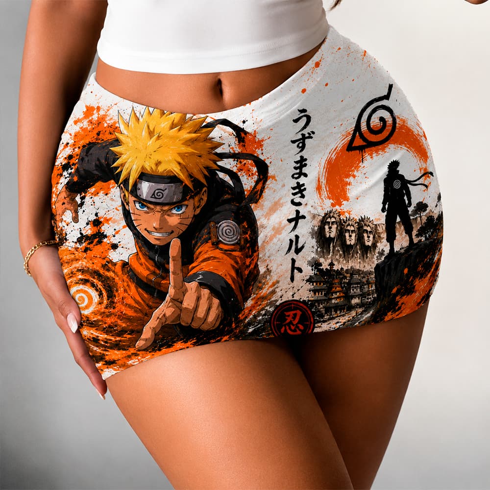 Saia curta feminina colada sensual com transparência festa balada ANIMES