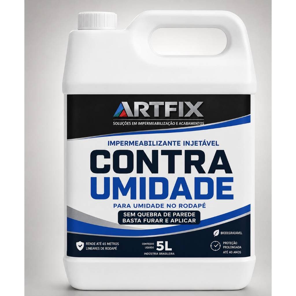 Contra Umidade Artfix 5L Bloqueador de Umidade Incolor
