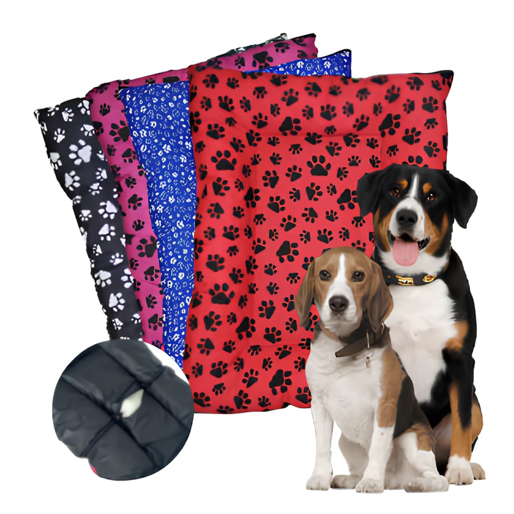 Cama Pet Colchonete Cão Gato P M G GG XGG Caminha Lavável Zíper Tecido Resistente Diversas Cores