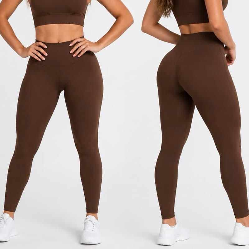 Legging Feminina Academia Cintura Alta Suplex Fitness Zero Transparência