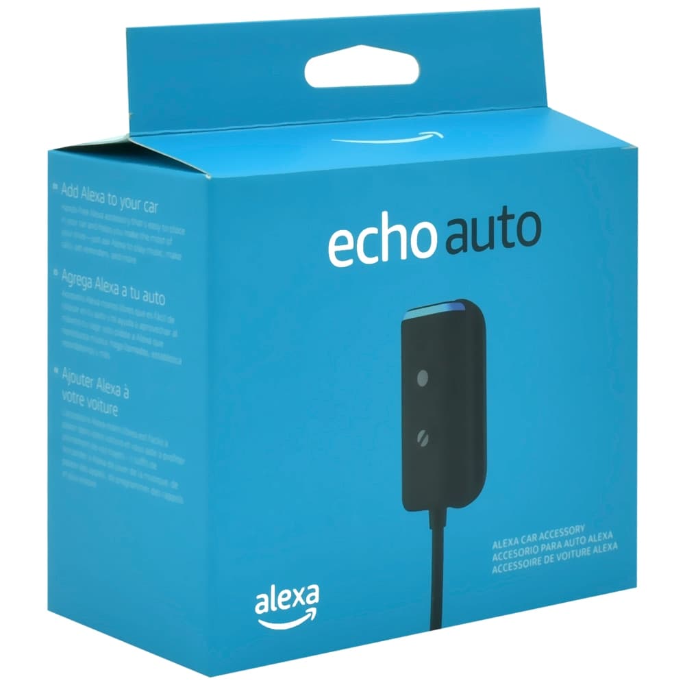 Amazon Echo Auto 2ª Geração Alexa para Carro - Preto