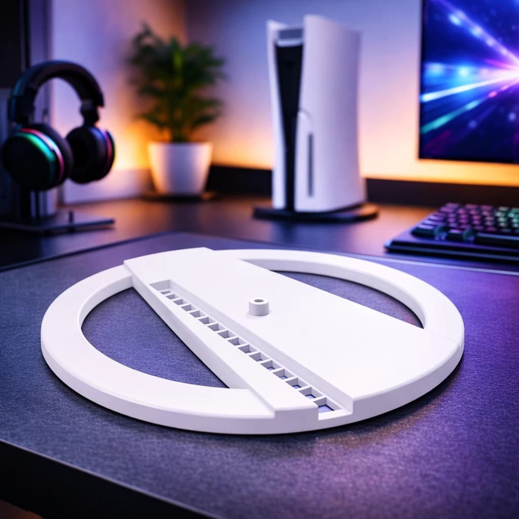 Suporte Base Vertical Para Playstation 5 Ps5 Slim Fat Pro Digital Todos os Modelos(Acompanha Parafuso)