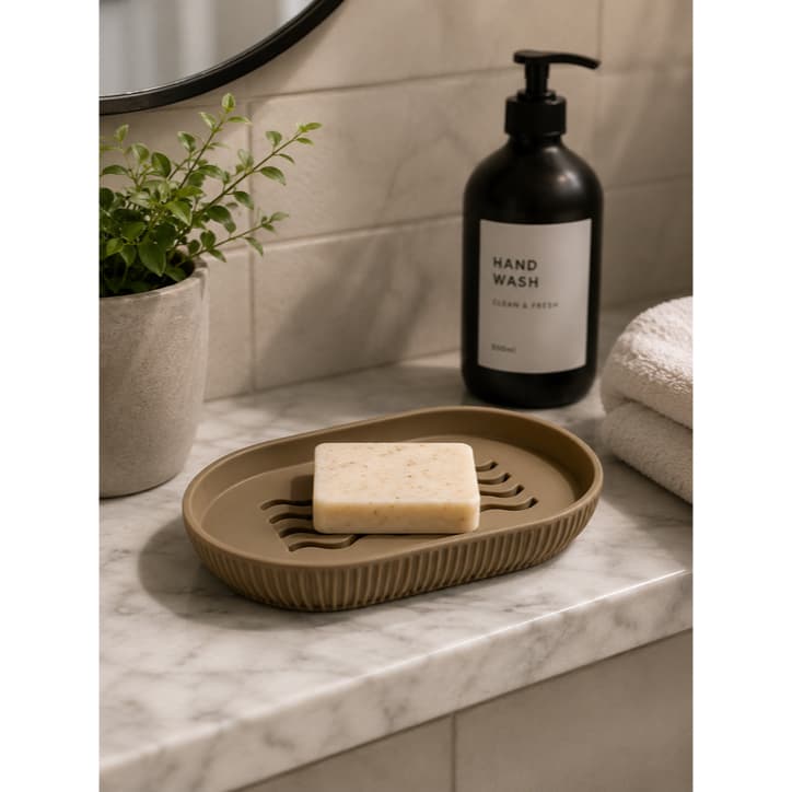 Saboneteira Moderna com Drenagem | Porta Sabonete para Banheiro e Cozinha