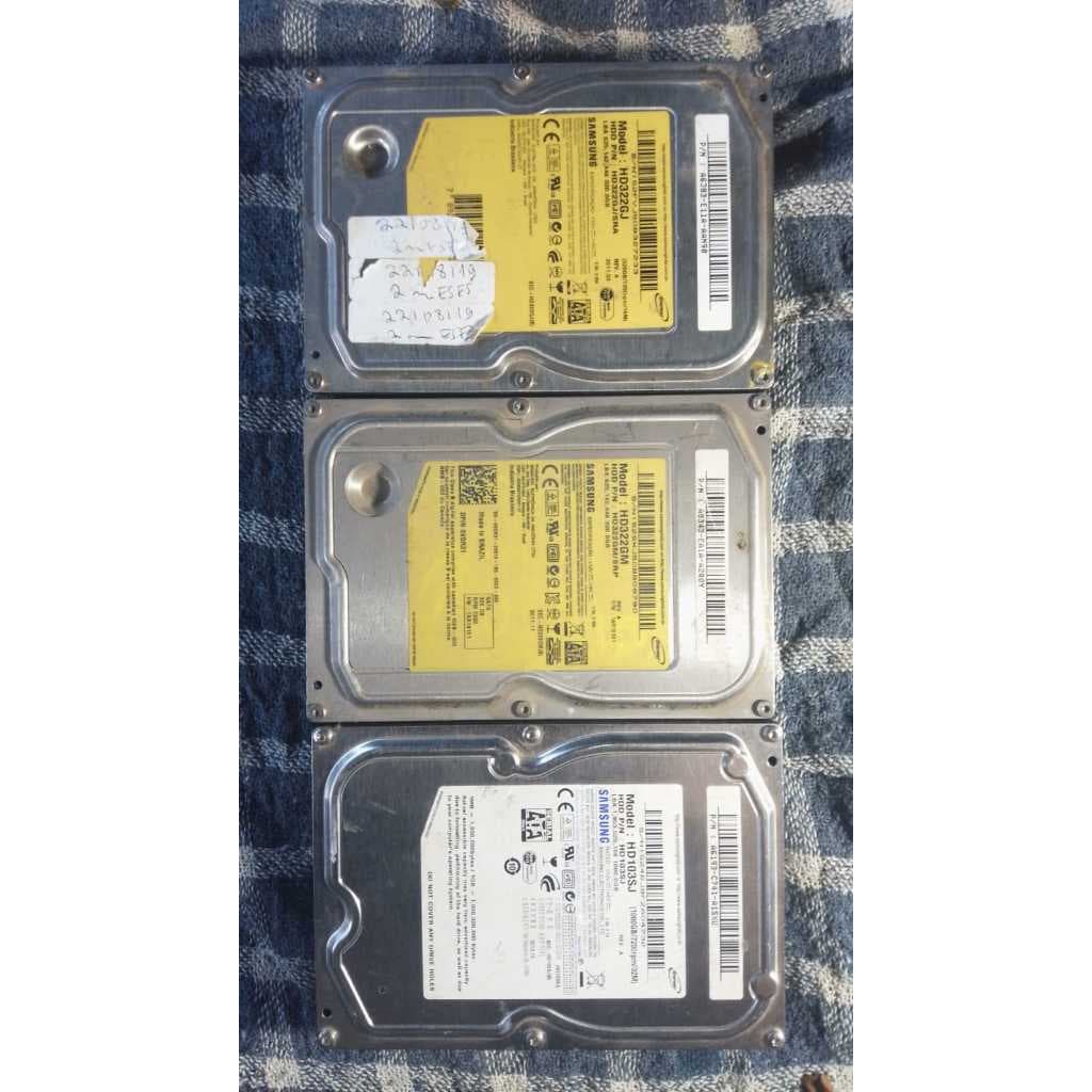 com defeito lote 3 hd modelos variados leia a descrição