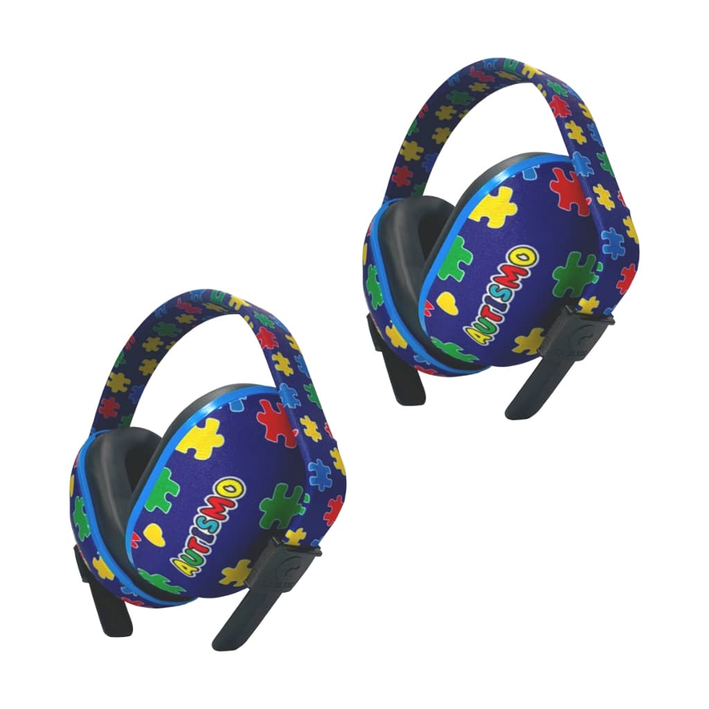 Abafador De Ruídos Ajustável Infantil Autismo Tea Protetor Auricular Criança Confortável Auricular 18dB