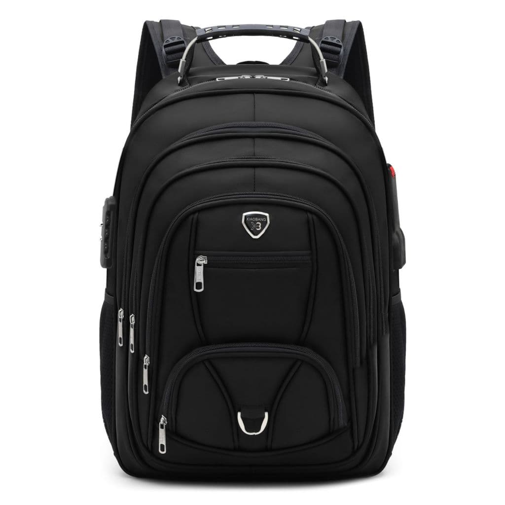 Mochila Para Notebook Escolar Impermeavel Reforçada  Cabo De Aço USB XB