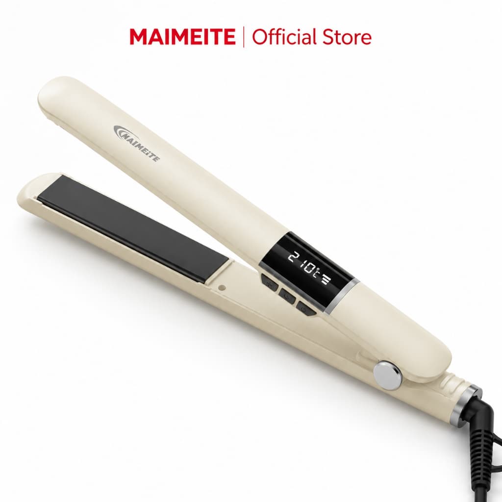 MAIMEITE Alisador de Cabelo Profissional Bivolt Aquecimento Rápido 210°C Anti-Frizz