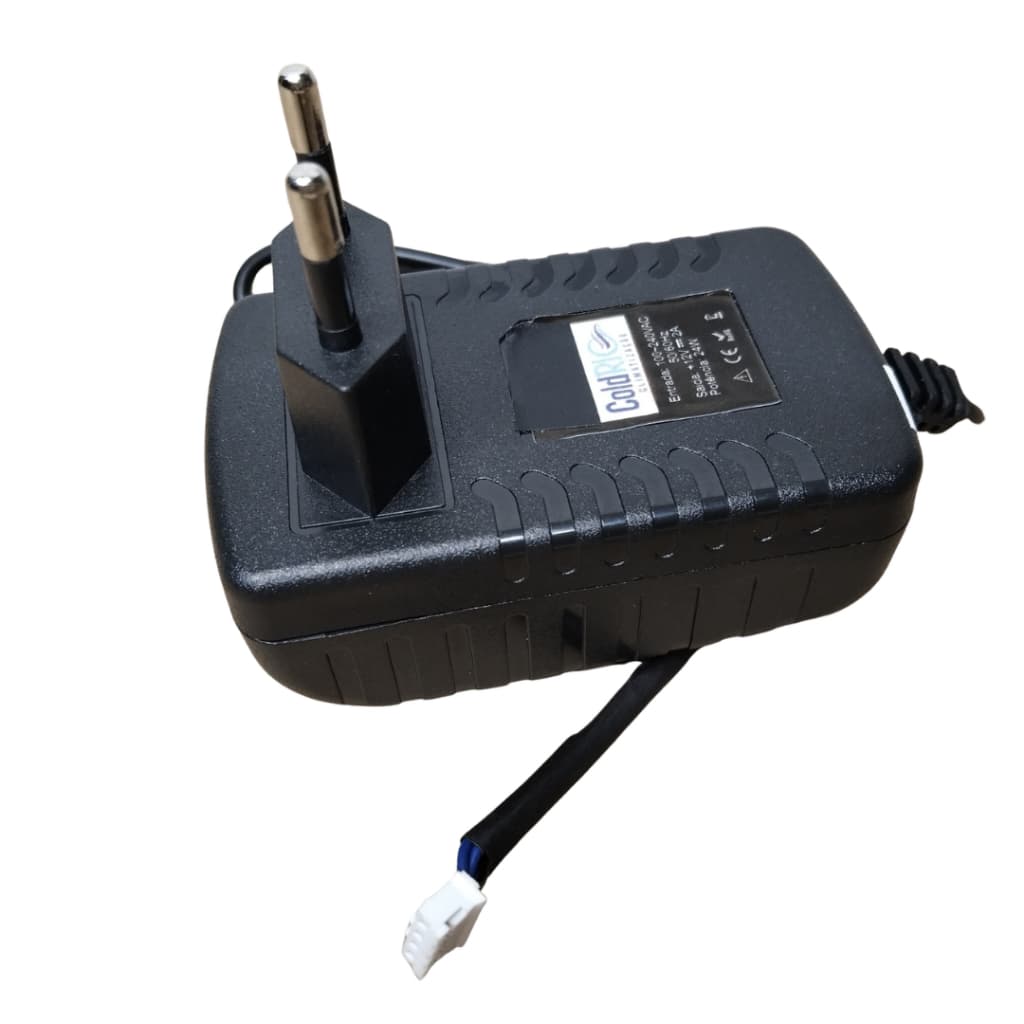Fonte de alimentação 12V 2A  bivolt 24W Compatível ControliD iDFace Max, iDFace Ponto, iDFace Pro