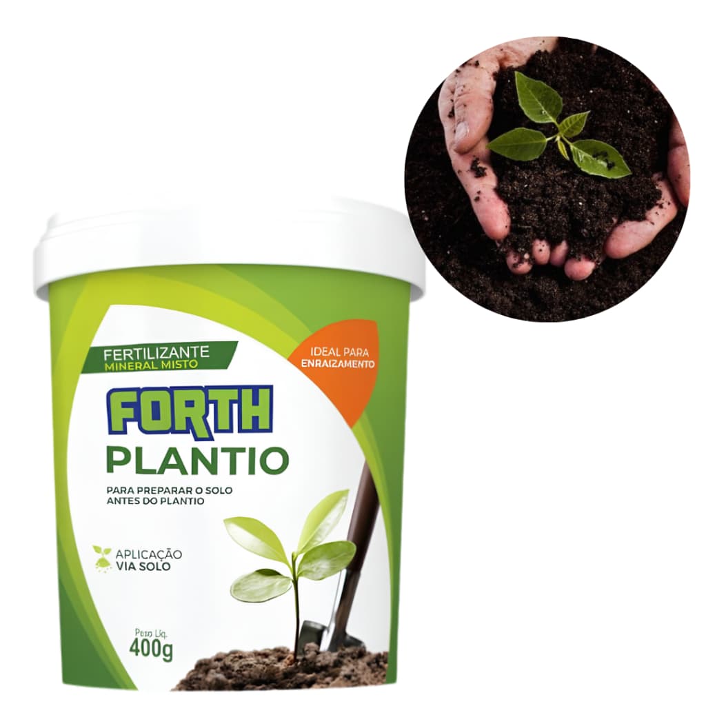 Forth Fertilizante Plantio 400g Adubo para Jardinagem