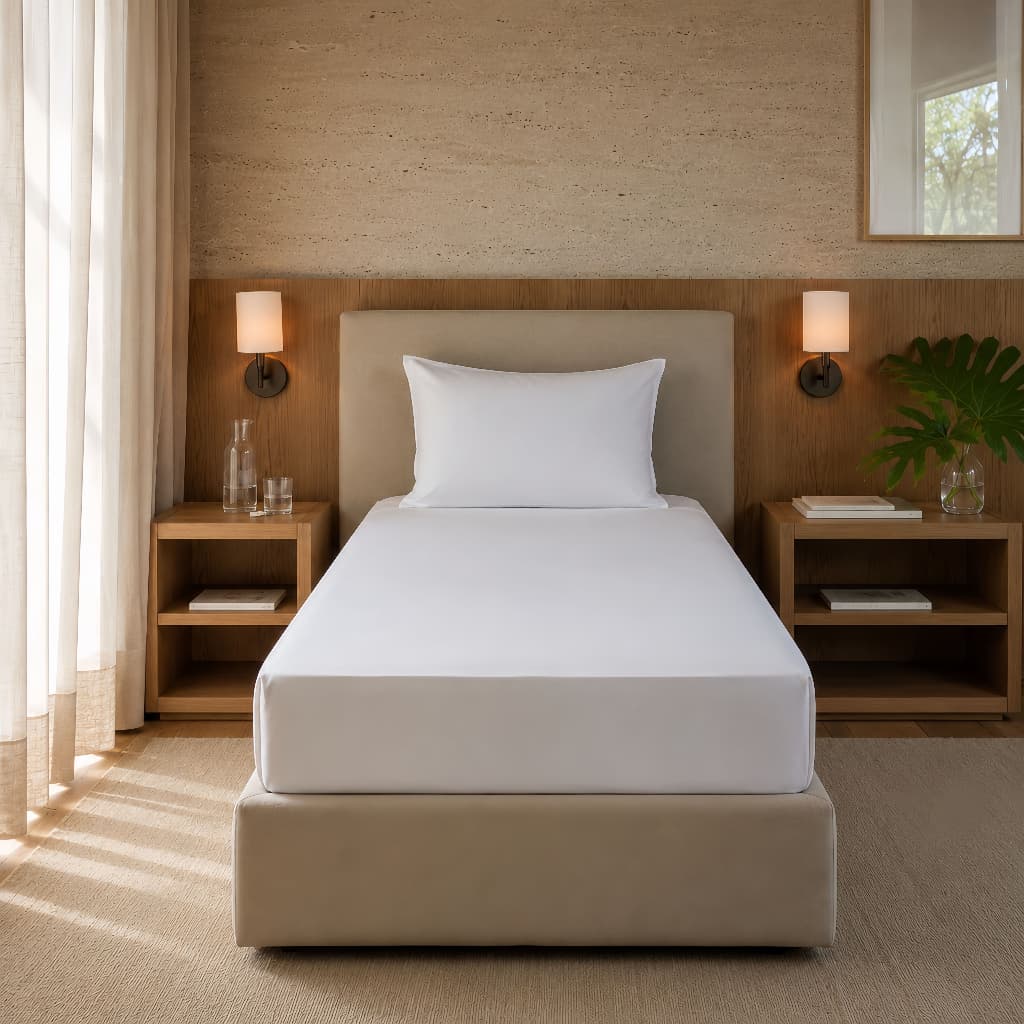 Lençol Elegante C/ Elástico Avulso Cama Solteiro Percal 400 Fios Toque Macio Promoção Não Faz Bolinhas