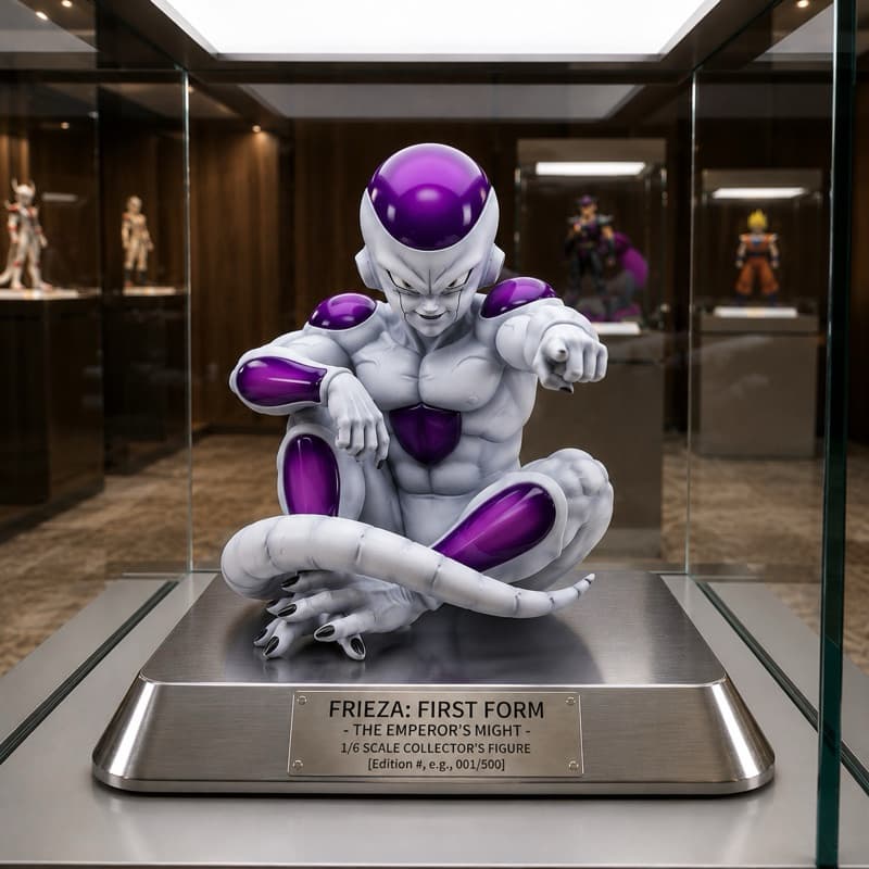Action Figure Freeza 18Cm Dragon Ball Z Freeza Última Forma Para Colecionadores