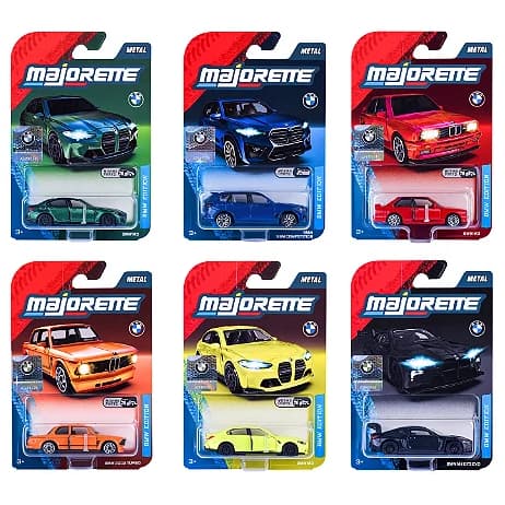 Miniatura Majorette BMW Premium 1/64 - Carrinhos de Metal - Vários Modelos