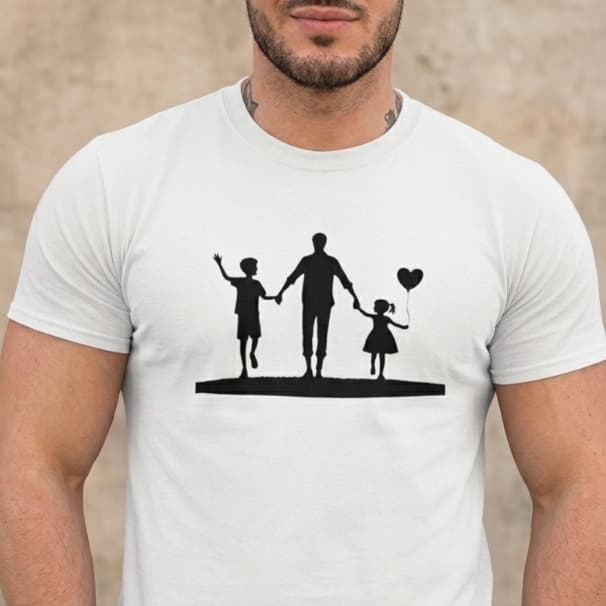Camiseta Masculina Dia dos Pais 100% Algodão