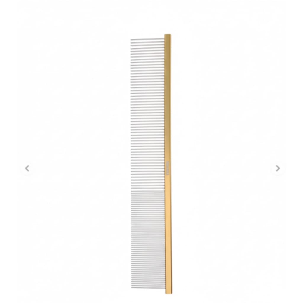 PENTE ACO INOX E ALUMINIO DUPLO 25 CM PARA PETS