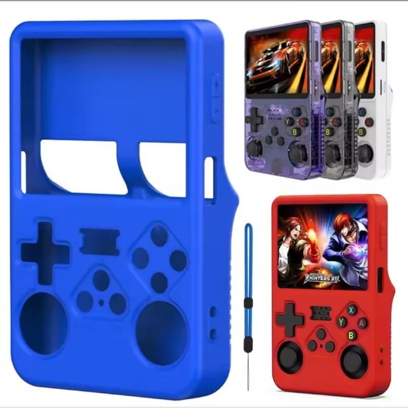 Capa Protetora em Silicone Líquido para R36S + Película de vidro