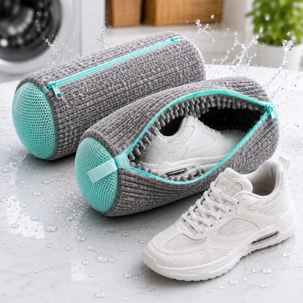 Saco de Lavar Tênis Bolsa para Lavar Calçados Limpeza e Proteção
