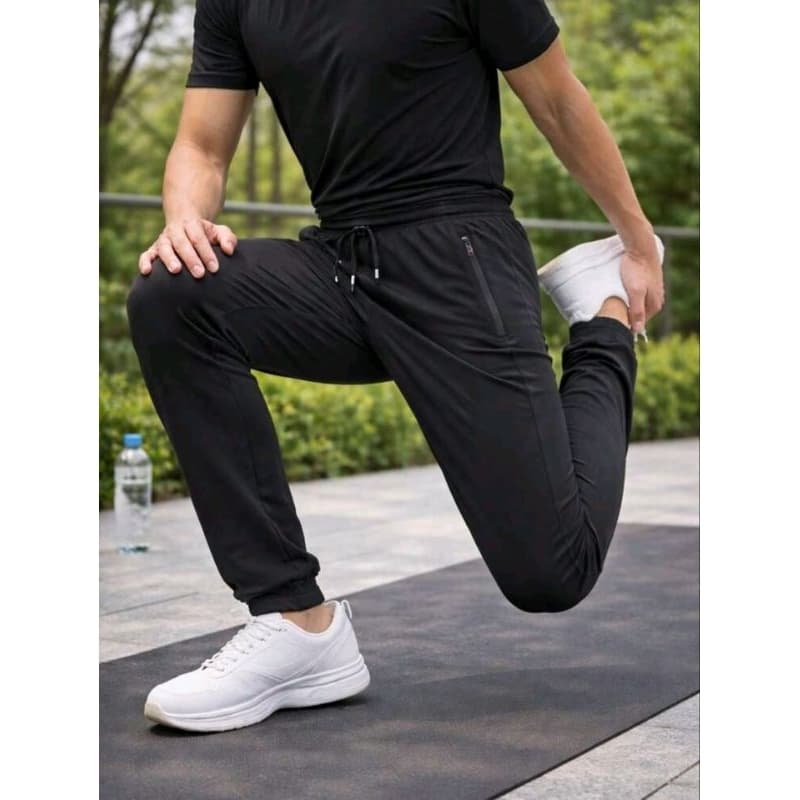 Calça Jogger Masculina Preto com Conforto e Liberdade de Movimento