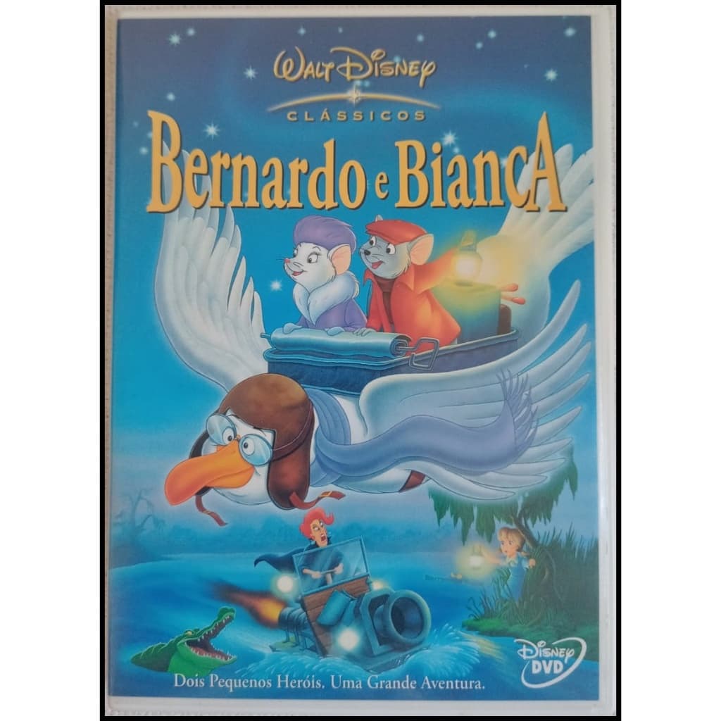 DVD Bernardo e Bianca - Original Disney