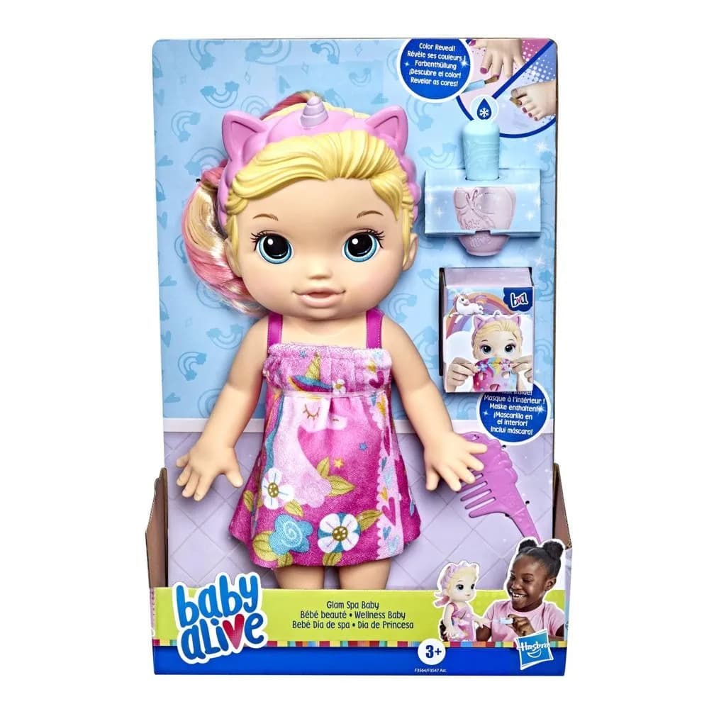 Boneca Baby Alive Dia de Princesa Loira - com Acessórios Hasbro