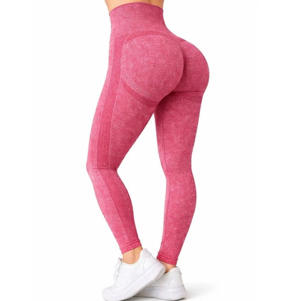 Calça Cintura alta Levanta Bumbum Feminina Esportiva Fitness Academia Não Marca Poliamida