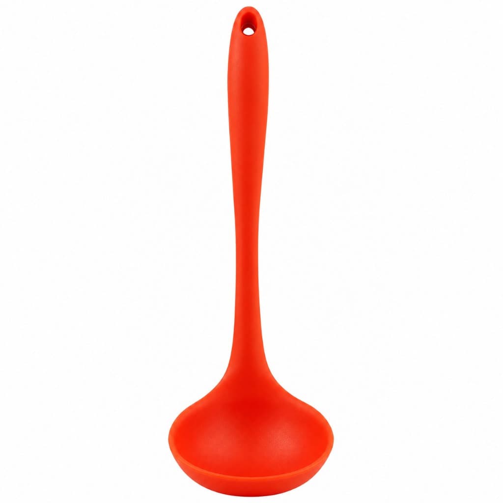 Concha Silicone Gourmet 29cm Antiaderente Sopa Caldo Molho Cozinha Resistente