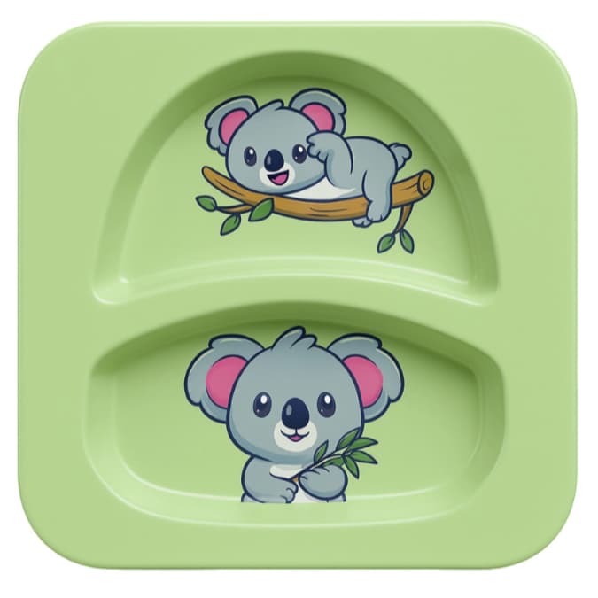 Prato Refeicao Infantil Koalito