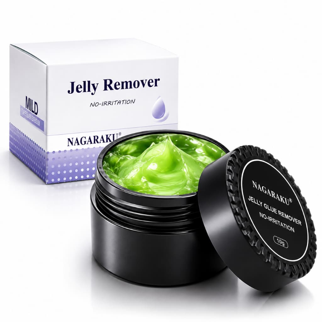 Removedor Jelly para Extensão de Cílios Nagaraku Gel Removedor de Cola Profissional 12g