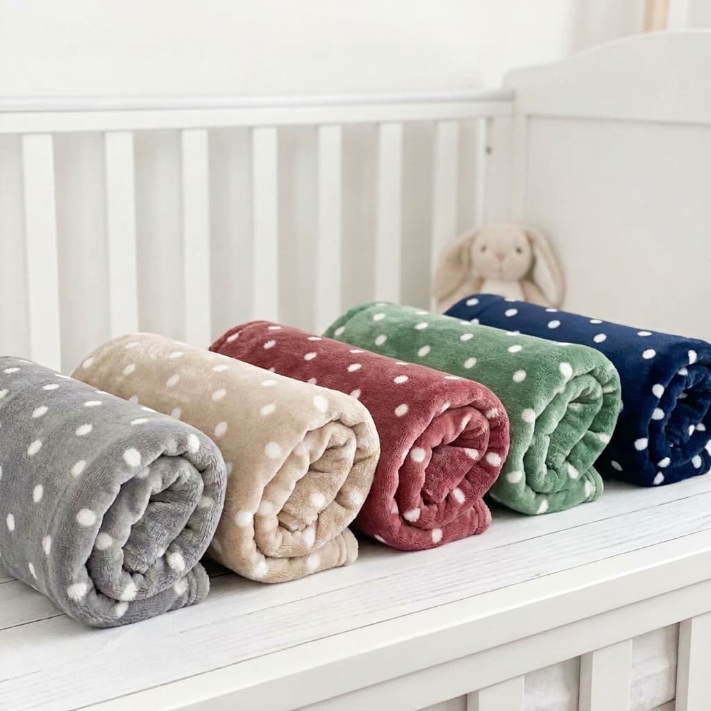 Kit Mantas Bebê Aveludadas 1m x 90cm | Cobertor Infantil Quentinho para Berço, Carrinho e Bebê Conforto
