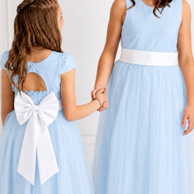 Faixa  e Laço Branco Dama de Honra Infantil Acessório Vestido Festa elegância conforto luxo REF4196