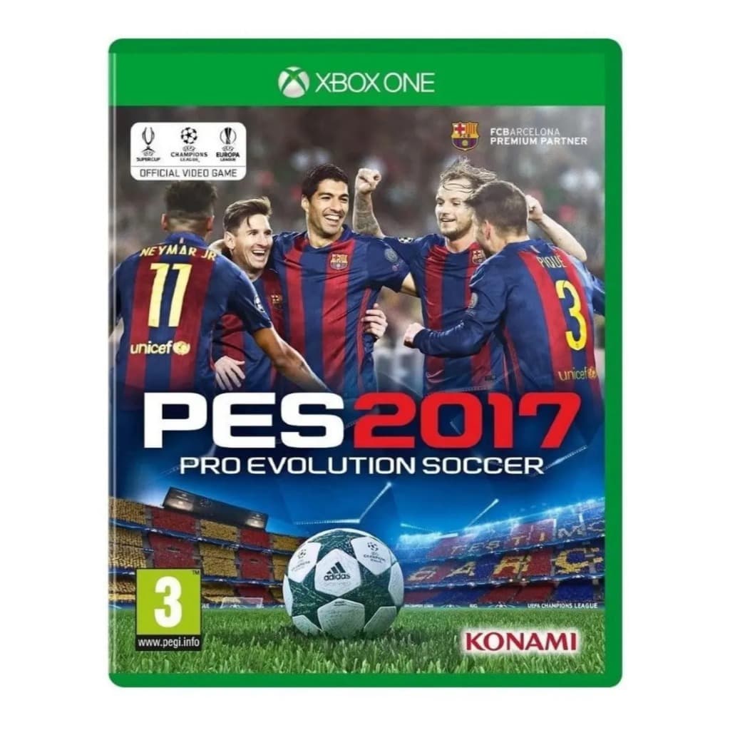 PES 2017 Pro Evolution Soccer 2017 - Xbox One Mídia Física Envio Imediato