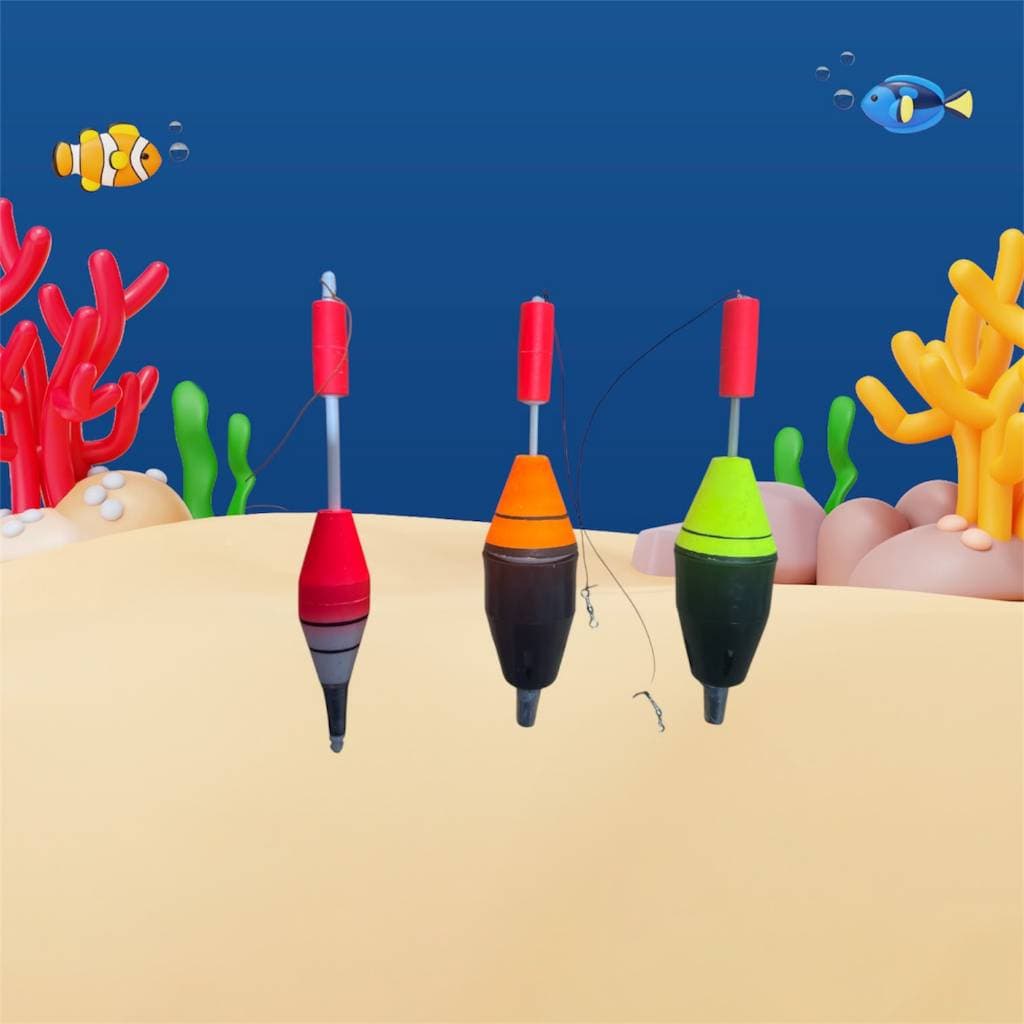 Kit Boia para Pesca 2 Cevadeiras + Torpedo | Pesca Esportiva