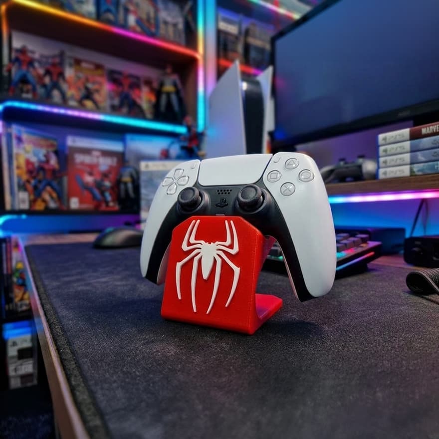 Suporte Para Controle Xbox Ps3 Ps4 Ps5 Spiderman
