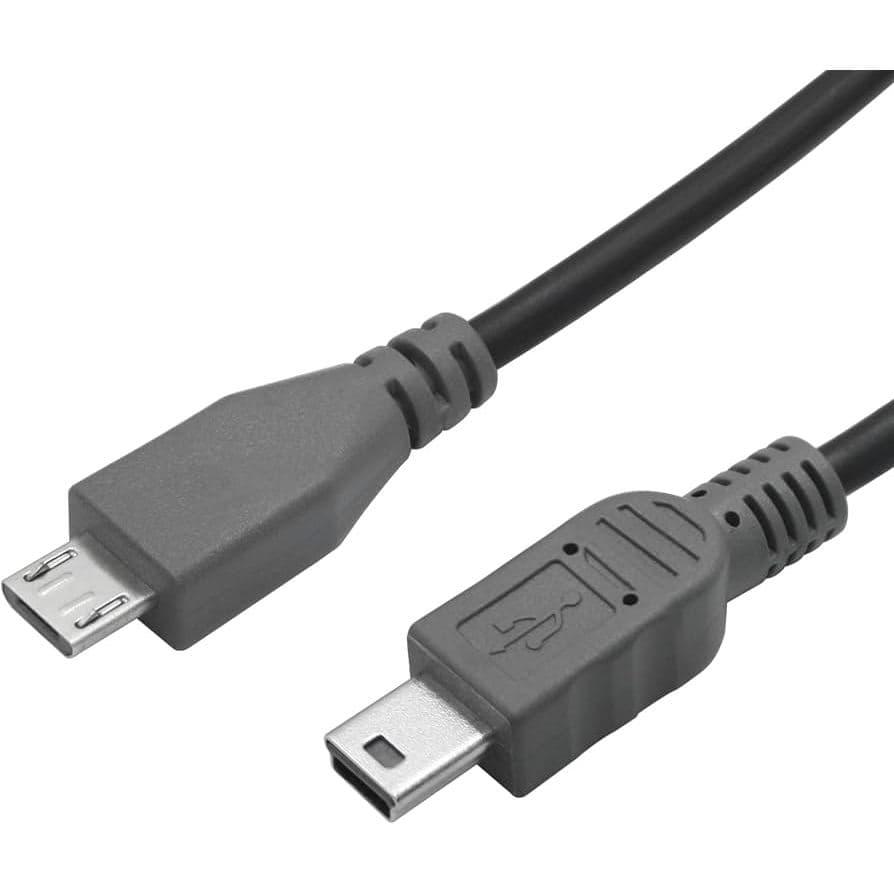 Adaptador Micro USB Macho para Mini USB Macho