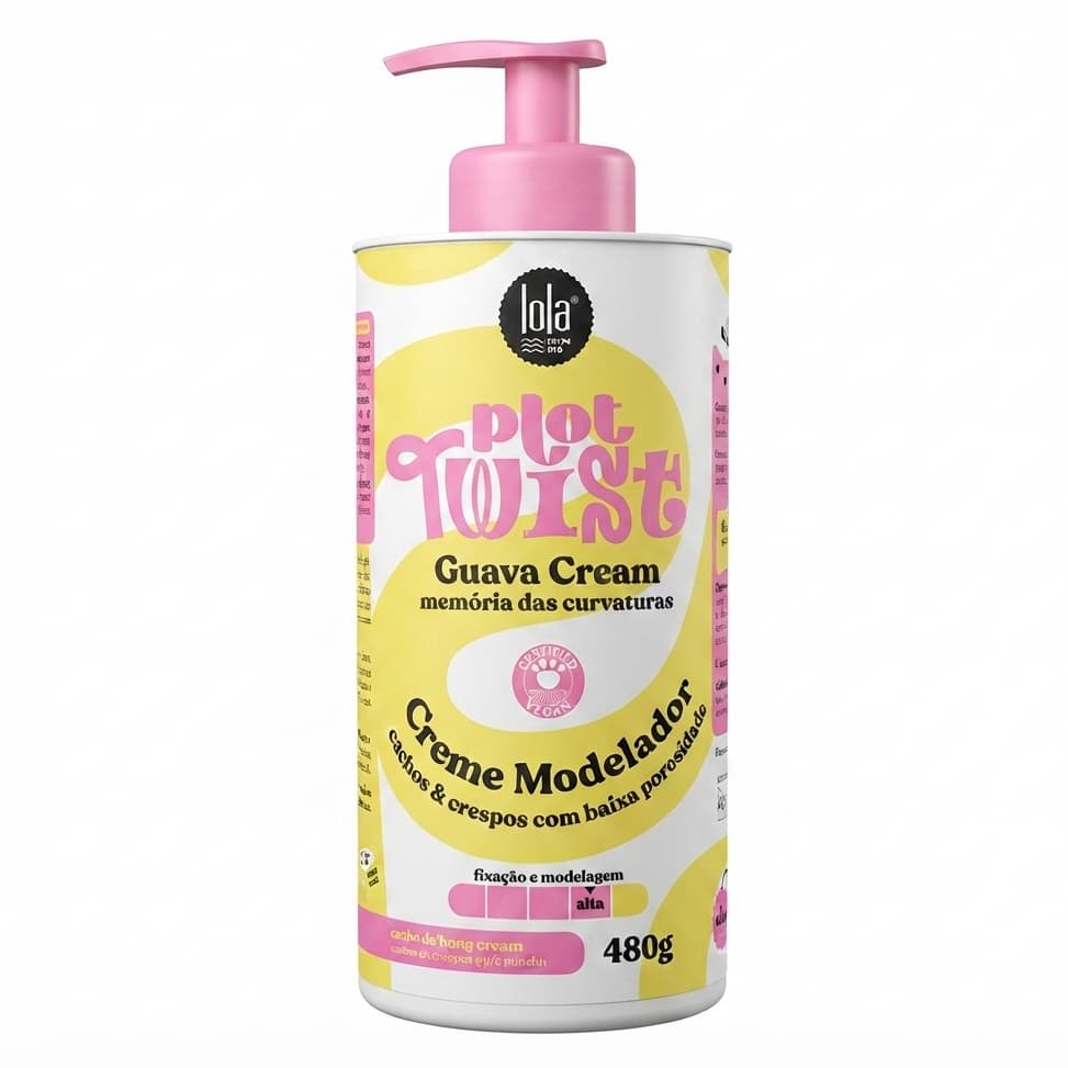 Creme Modelador Lola Plot Twist Guava Cream 480g Cachos & Crespos
