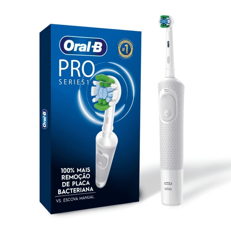 Escova  de Dente Elétrica Pro Series 1 Oral-b Adulto Recarregável 110v