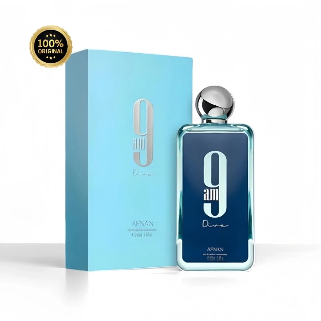 Perfume Afnan 9am Dive Eau De Parfum 100ML - A Fragrância que te Impulsiona