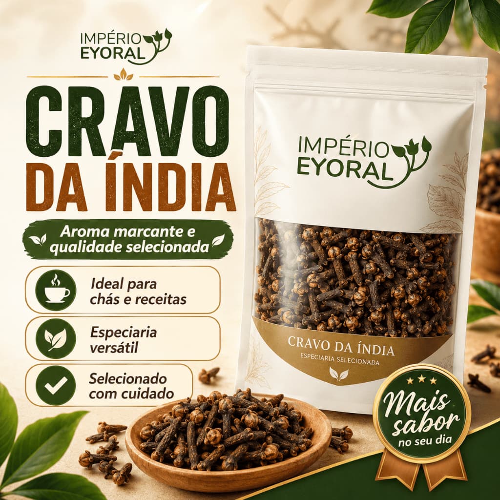 Cravo da Índia em Flor / Grão PREMIUM